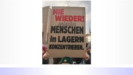 Rund 100 Menschen protestieren gegen Abschiebe&shy;gefängnis im JHQ • Kundgebung kritisiert Pläne für sogenannte „Ufa“ und fordert Investitionen in soziale Infrastruktur
