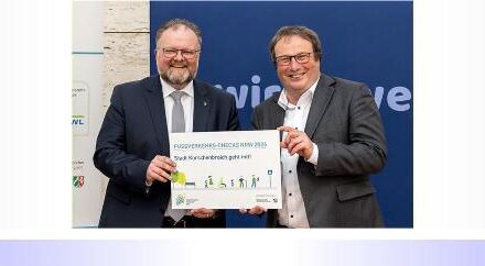 Korschenbroich zur Teilnahme an landesweitem Wettbewerb „Fußverkehrs-Check“ ausgewählt