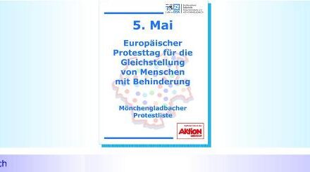BSK Mönchengladbach befragt OB-Kandidaten und Parteien mittels „Protestliste“ zu Mönchengladbacher Inklusionsthemen