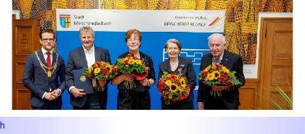 Bundespräsident zeichnet vier Mönchengladbacher Persönlichkeiten aus