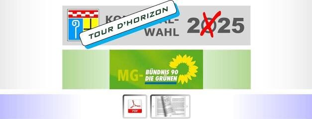 „TOUR D’HORIZON“ • Teil 15: Mitglieder­ver­sammlung der Grünen offenbart Diskrepanzen zwischen Fraktion und Partei • Wahlanalyse und Anträge verschoben