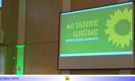 Festakt zu „40 Jahre Grüne in Mönchengladbach“ im Kaisersaal von Haus Erholung: Nicht nur ein Rückblick