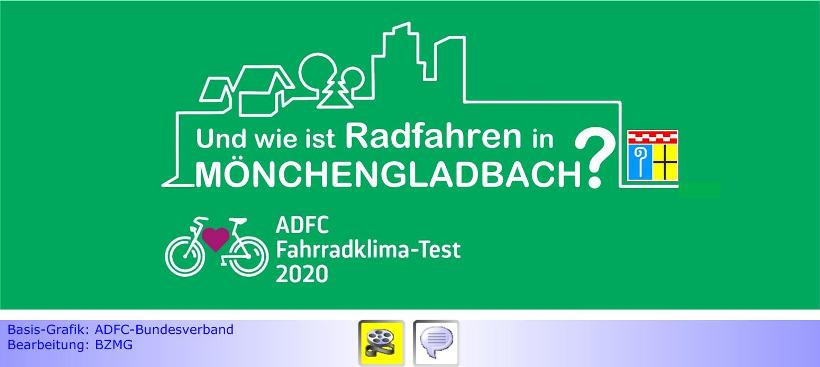 Nahmobilität • Teil XIII: Radfahren in Mönchengladbach beim ADFC-Fahrradklima-Test 2020 auf unterstem Level  • Masterplan Nahmobilität wirkungslos? • Warum AGFS-Mitgliedschaft?