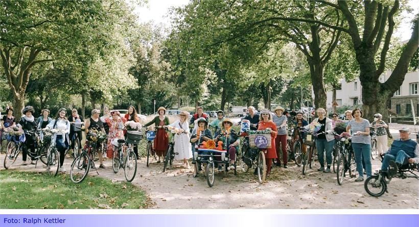 Moblitätssonntag am 17. September: „Fancy Women Bike Ride“ zum 4. Mal in Mönchengladbach • um 15:00 Uhr gehts los • Auch Männer dürfen mit