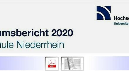 Hochschule Niederrhein veröffentlicht Präsidiumsbericht 2020