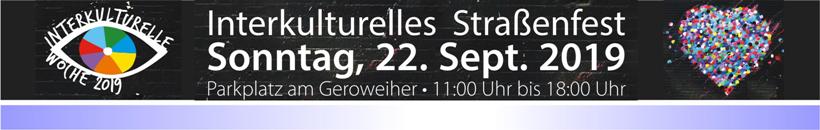 Interkulturelle Woche startet am 22. September mit Straßenfest am Geroweiher • Motto: „Zusammen leben, zusammen wachsen“