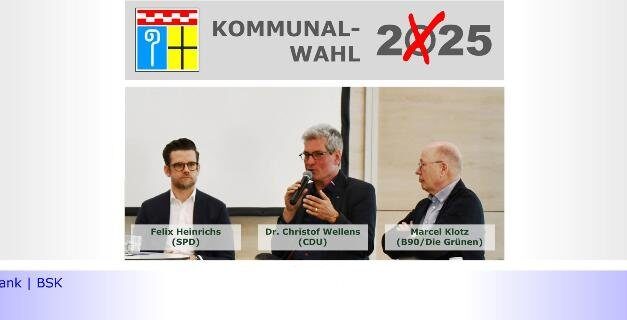 Komunalwahl 2025: Erklärung der OB-Kandidaten von SPD, CDU und Bündnis 90/Die Grünen: „Kein Podium mit der AfD“ • Neun naheliegende Fragen