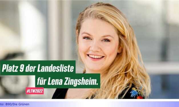 Lena Zingsheim-Zobel startet mit sicherem Listenplatz in den Landtagswahlkampf • Welche weiteren Rochaden in der Grünen Ratsfraktion  werden folgen? • Könnte ein Mann neue(r) Co-Fraktionsvorsitzende(r) werden?