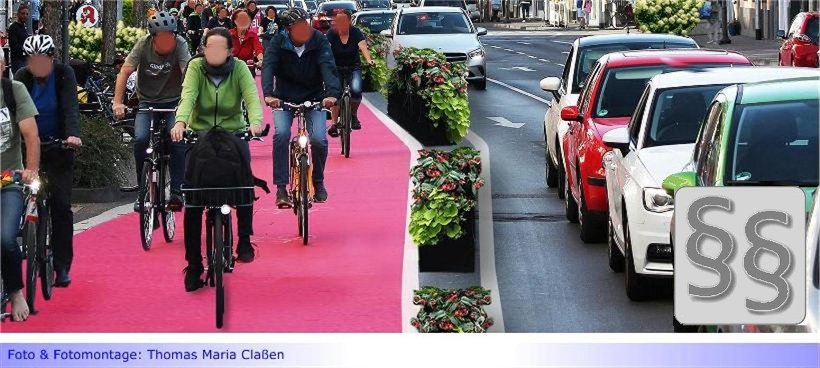 Vorläufiger Stopp für „Protected Bike Lane“ in Düsseldorf