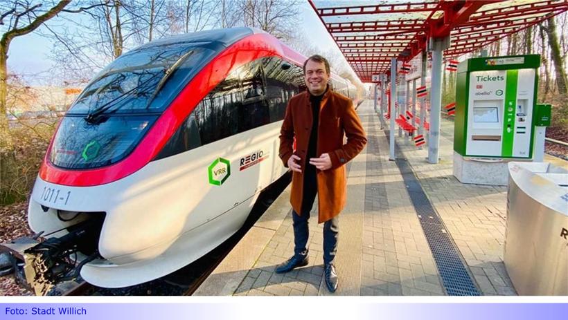 S28 • Teil XXIV: Willicher Bürgermeister Pakusch: „Endlich kommt was ins Rollen“ • Verwaltungschefs wollen durch gegenseitige Unterstützung Schienen­verkehr in der Region stärken