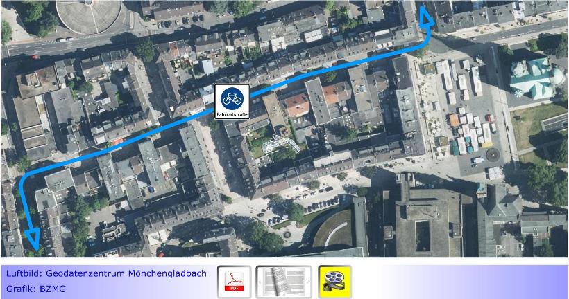 Nahmobilität • Teil XII: Ampel will ‚Blaue Route‘ „optimieren“ lassen • Nicht nur Hauptstraße als Fahrradstraße „abenteuerlich“?