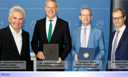 Fördergeld für den Breitband-Ausbau im Kreis Viersen: Landrat Dr. Coenen erhält Förderbescheide über 43 Millionen Euro von Bund und Land